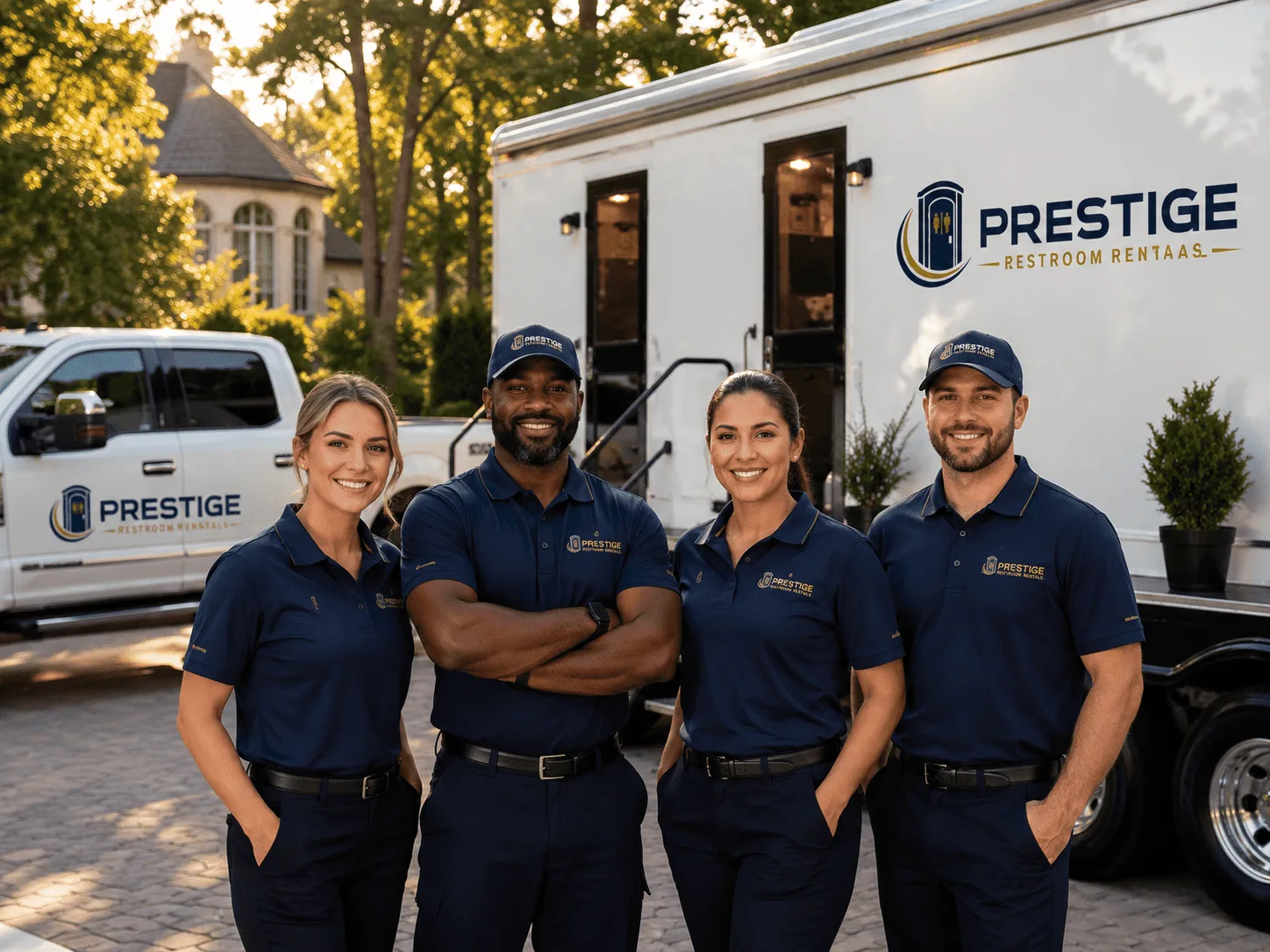Trusted Luxury Portable Restrooms company in Leonard, TX